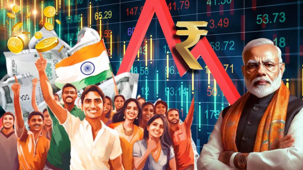 ग्रामीण दर 25.7% से घटकर 4.86% पर