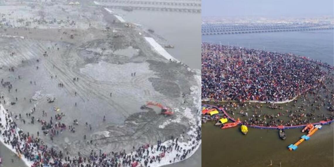 महाकुंभ का 'संगम नोज़' क्षेत्र