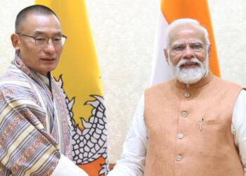 भूटान प्रधानमंत्री मोदी