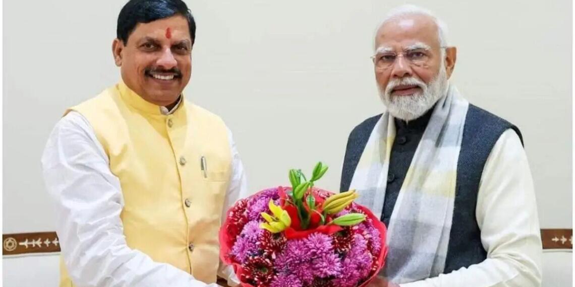 मोहन यादव, नरेंद्र मोदी