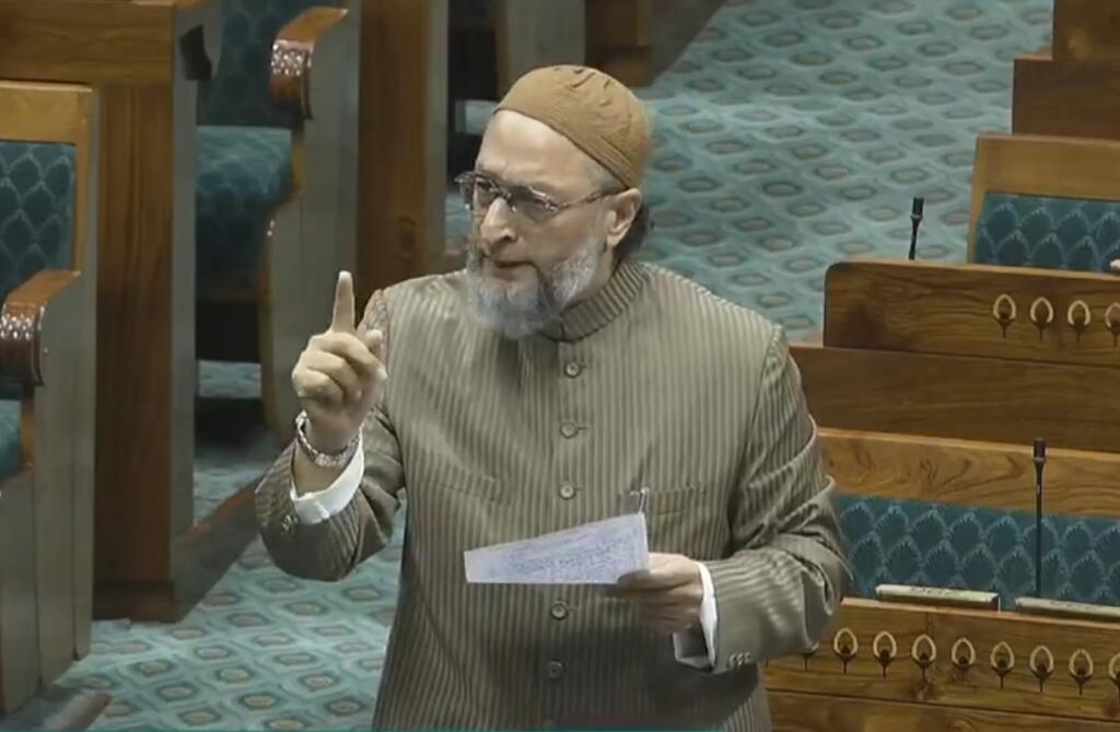 MP Asaduddin Owaisi lashes out at Modi government over Waqf Bill