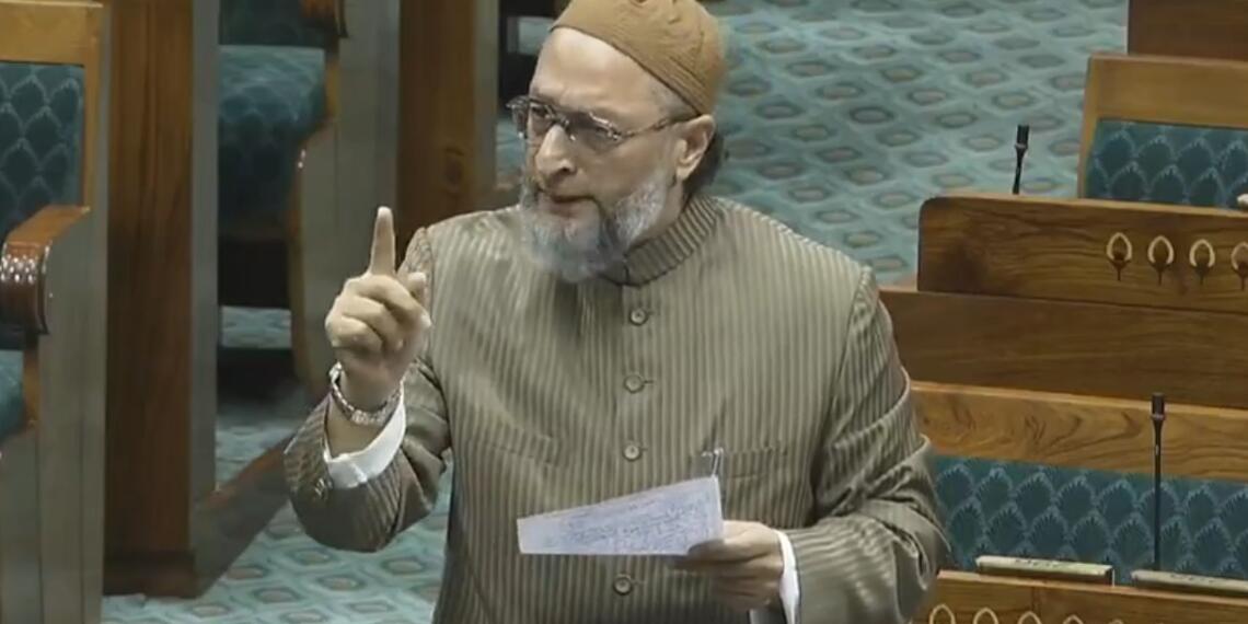 MP Asaduddin Owaisi lashes out at Modi government over Waqf Bill