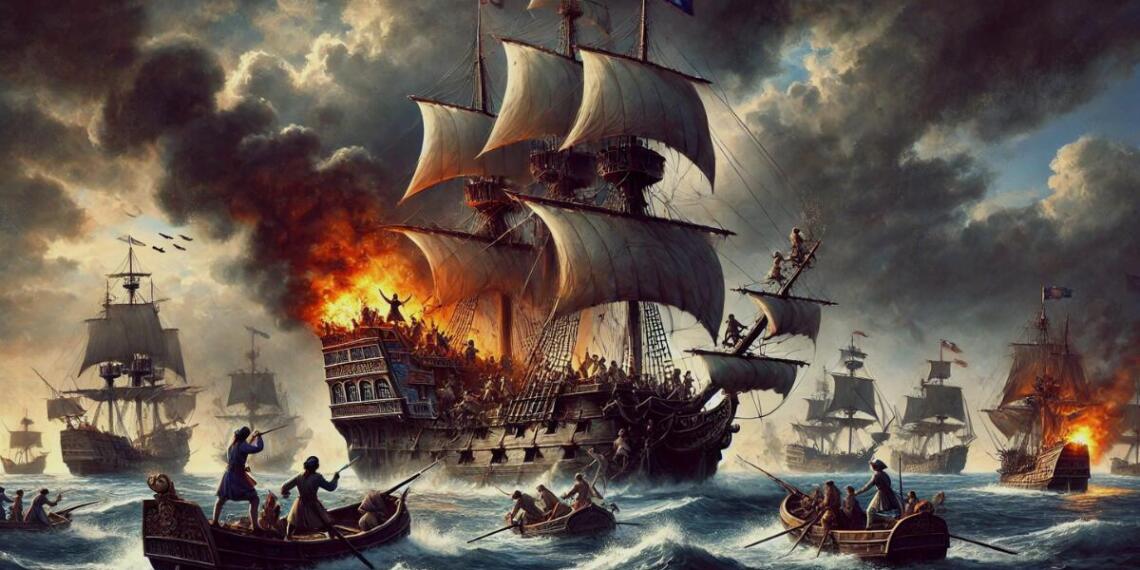 अगस्त 1695 में मरियम उल जमानी ने 'गंज-ए-सवाई' जहाज बनवाया था