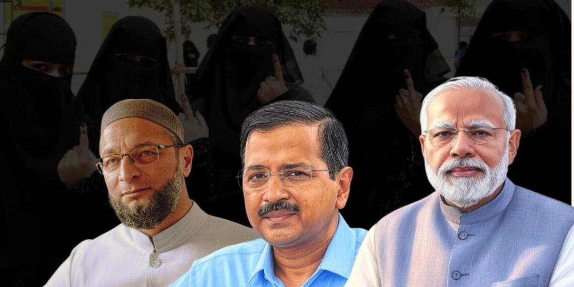 दिल्ली चुनाव परिणाम: मुस्लिम बहुल सीटों पर कैसा रहा BJP का प्रदर्शन, कितना खेला कर पाए औवेसी?