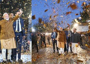 दिल्ली विधानसभा चुनाव में प्रचंड जीत के बाद बीजेपी मुख्यालय पहुंचे पीएम मोदी