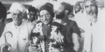1950 में जेल से रिहा किए जाने के बाद सावरकर (चित्र: savarkar.org)
