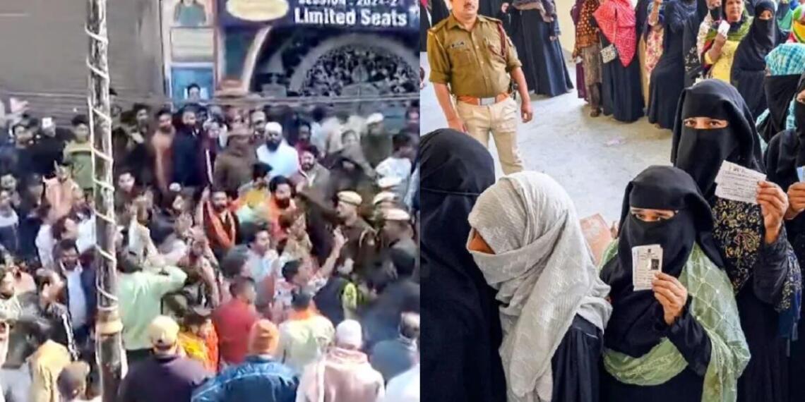 पुलिस ने हंगामे के बाद स्थिति को नियंत्रित कर लिया है