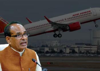 एअर इंडिया की फ्लाइट में भोपाल से दिल्ली आ रहे थे चौहान