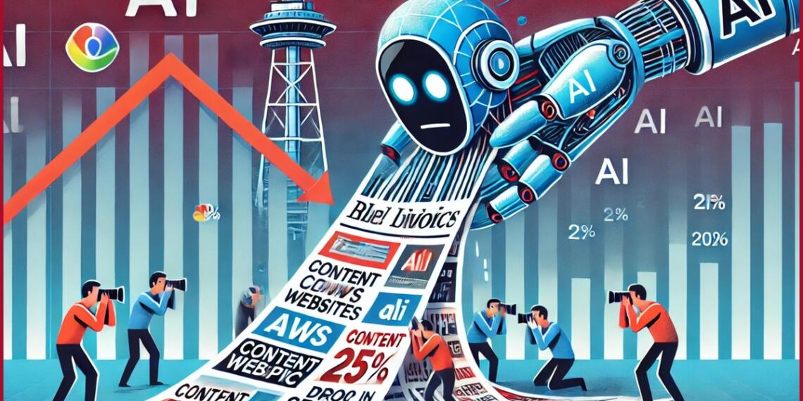 न्यूज़ वेबसाइट्स के लिए खतरा बन रहा है AI