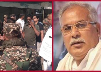 भूपेश बघेल और उनके बेटे के ठिकानों पर ED की छापेमारी