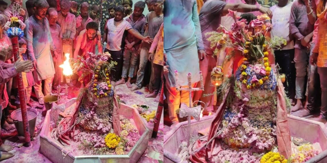 बिहार मुजफ्फरपुर गरीबनाथ होली