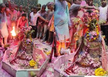बिहार मुजफ्फरपुर गरीबनाथ होली