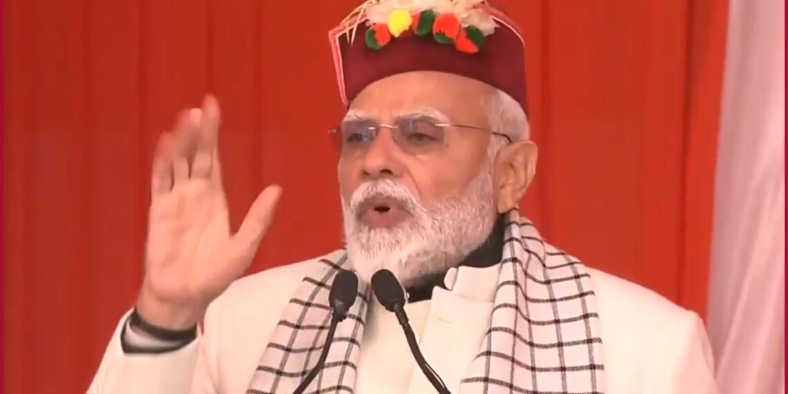 PM Modi In Uttarakhand