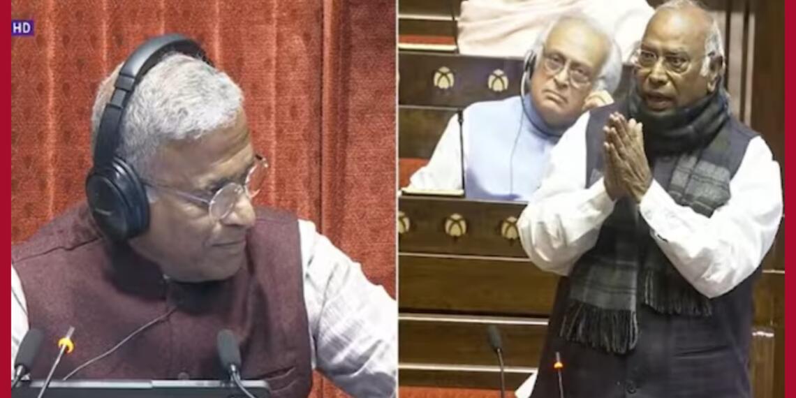 राज्यसभा में खरगे के बिगड़े बोल, नड्डा के पलटवार के बाद मांगी माफ़ी