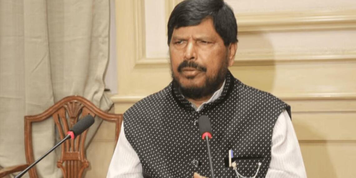 रामदास आठवले ने बिहार में NDA को समर्थन देने का भी किया है एलान