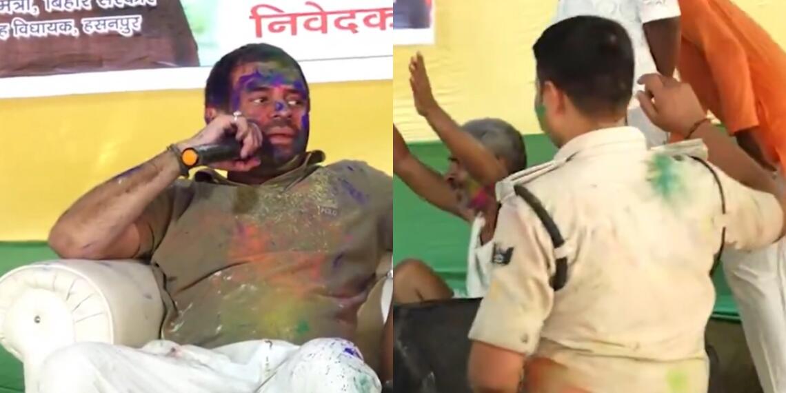 तेज प्रताप होली पुलिस