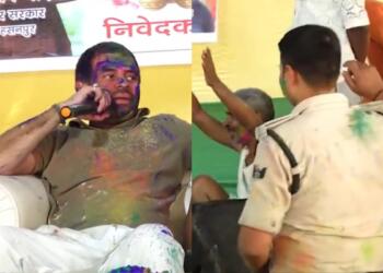 तेज प्रताप होली पुलिस