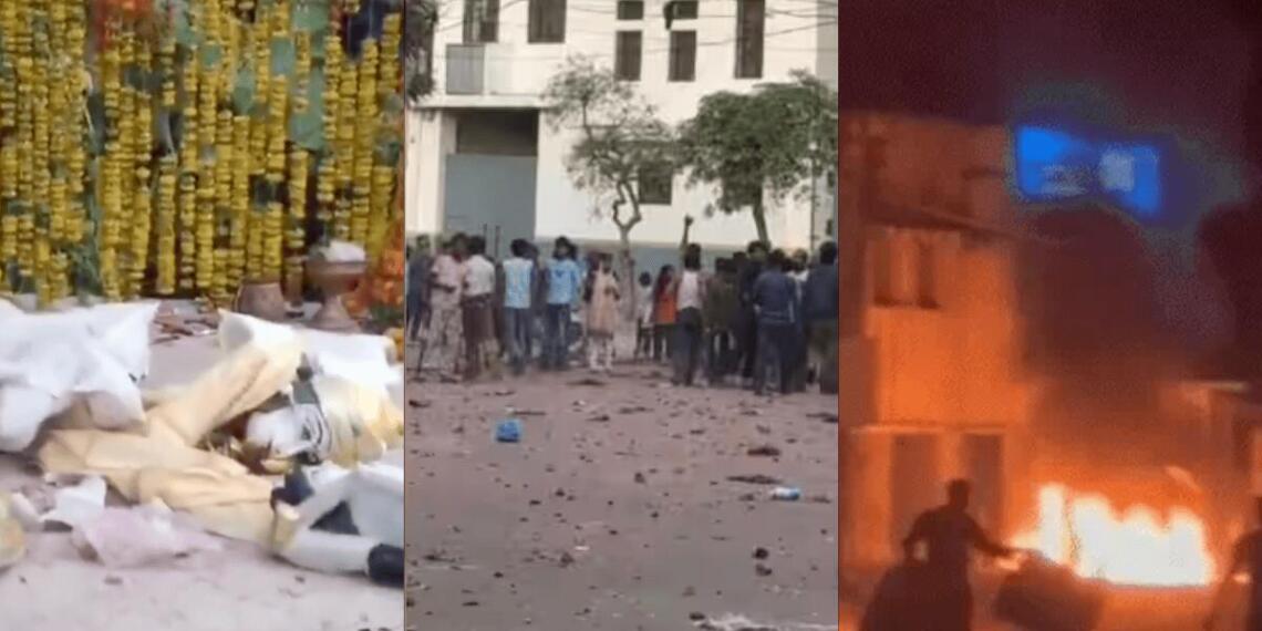 पश्चिम बंगाल में कट्टरपंथियों ने मंदिर में तोड़ी मूर्ति