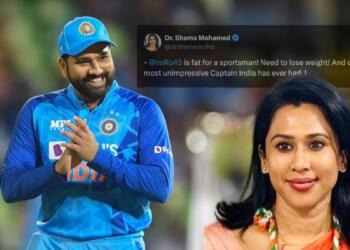 शमा मोहम्मद ने रोहित को लेकर किया ट्वीट डिलीट कर दिया है