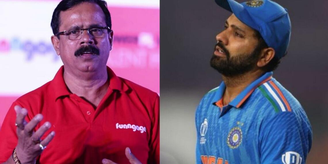 दिनेश लाड (बाएं) और रोहित शर्मा (दाएं)