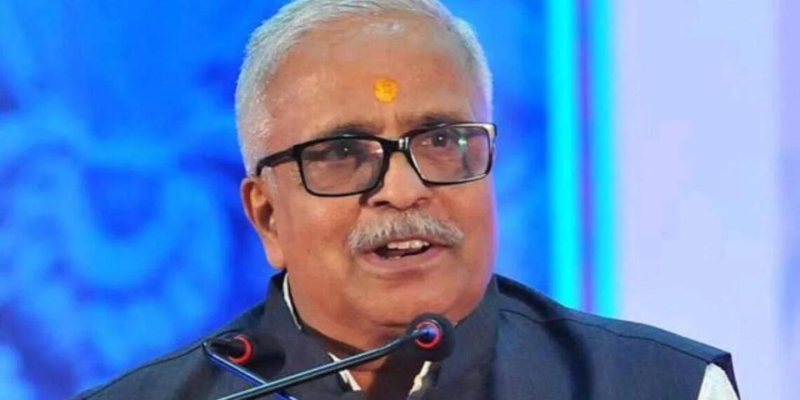 RSS नेता भैयाजी जोशी (चित्र: सोशल मीडिया)