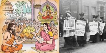 पाश्चात्य सभ्यता में महिलाओं को कमतर आँकने के विचार को एक सिद्धान्त ने और पुष्ट किया कि उनमें आत्मा नहीं पायी जाती है।