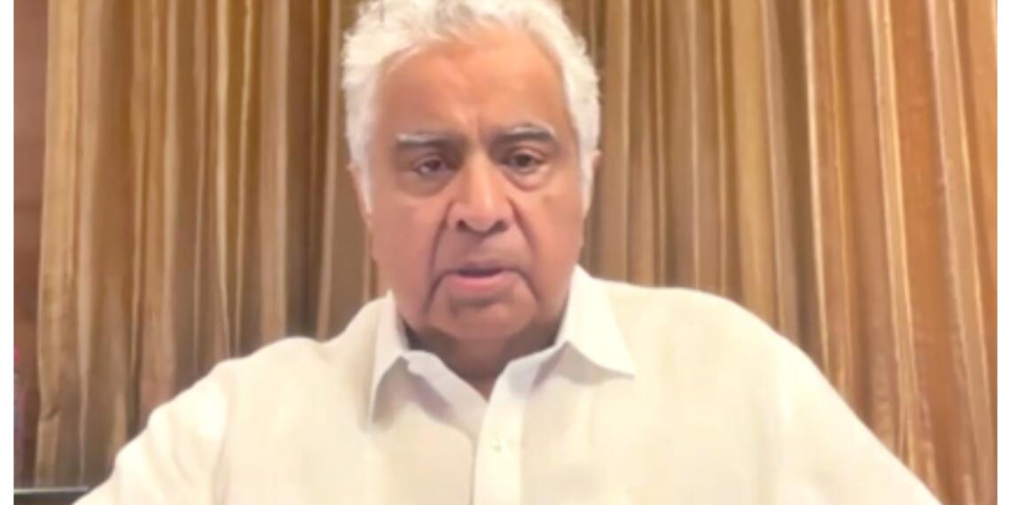 पूर्व सॉलिसिटर जनरल और वरिष्ठ अधिवक्ता हरीश साल्वे