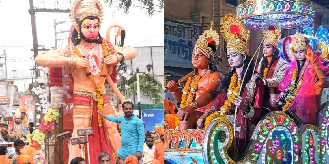 हिंदू शोभायात्रा हमले