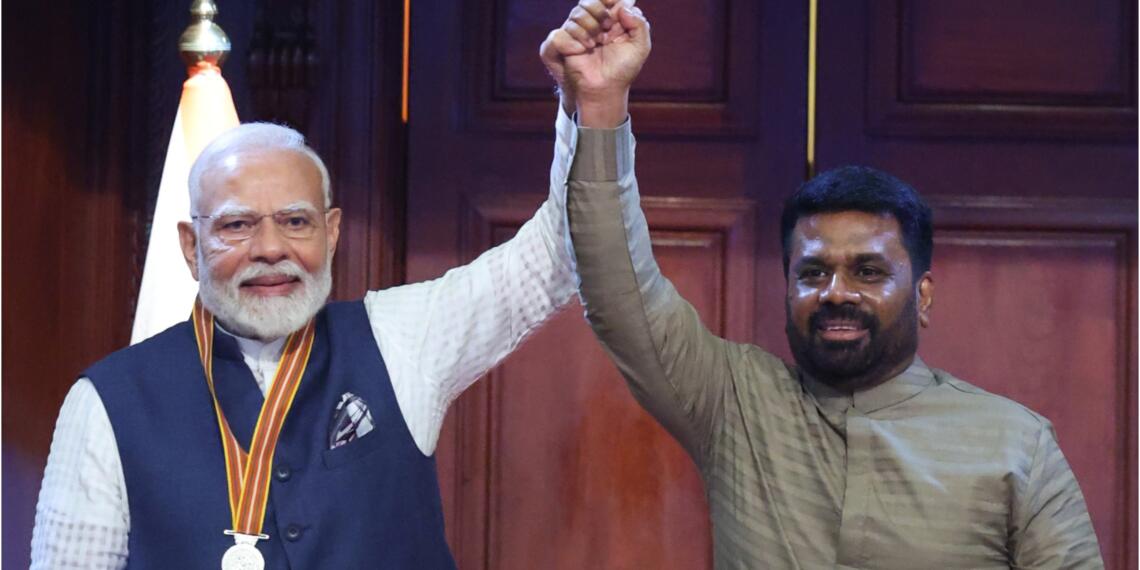 पीएम मोदी को दिया गया श्रीलंका का सर्वोच्च सम्मान