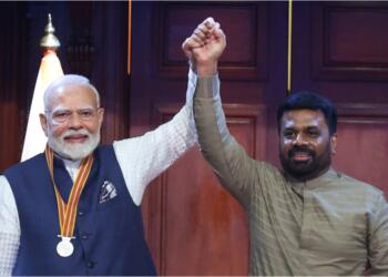 पीएम मोदी को दिया गया श्रीलंका का सर्वोच्च सम्मान
