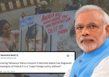 PM Modi, Tahawwur Rana