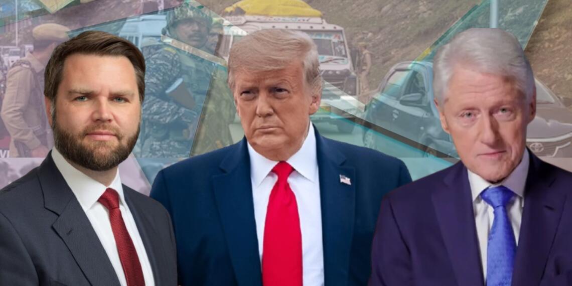 Pahalgam Attack Update JD Vance Donald Trump Bill Clinton