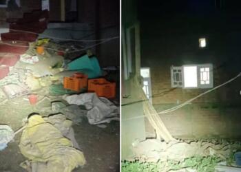 6 आतंकवादियों के घर ब्लास्ट से गिराए