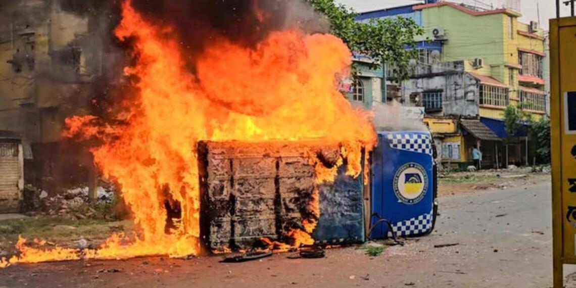 Violence in West Bengal against Waqf Act