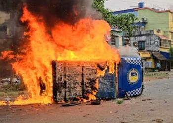 Violence in West Bengal against Waqf Act