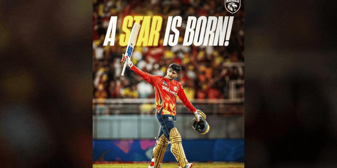 प्रियांश आर्य (चित्र: X/@PunjabKingsIPL)