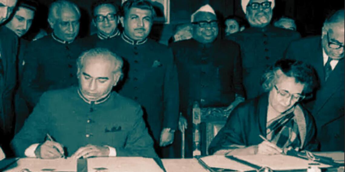 इंदिरा गांधी और जुल्फिकार अली भुट्टो ने शिमला समझौते पर किए थे हस्ताक्षर