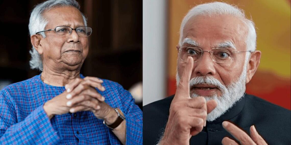 मोहम्मद युनूस और पीएम मोदी