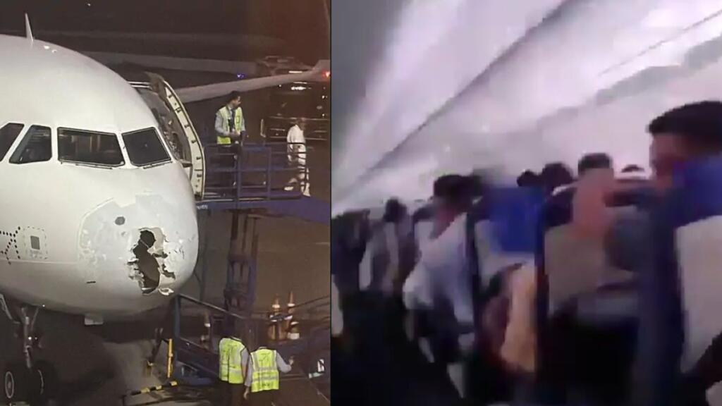 Delhi-Srinagar IndiGo flight