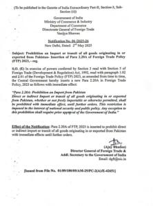 India-Bans-Imports-From-Pakistan