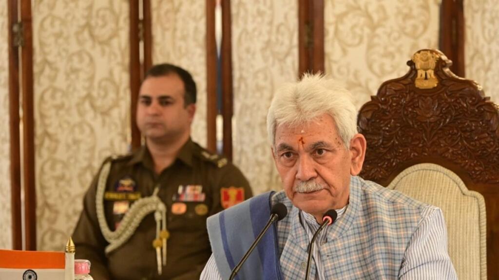 उपराज्यपाल मनोज सिन्हा