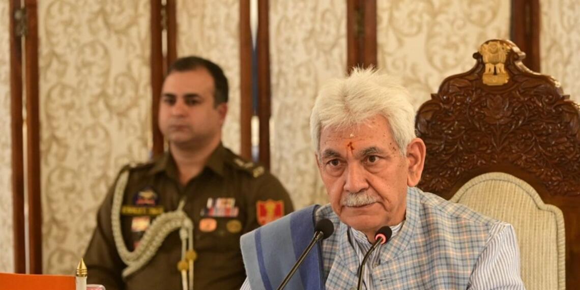 उपराज्यपाल मनोज सिन्हा