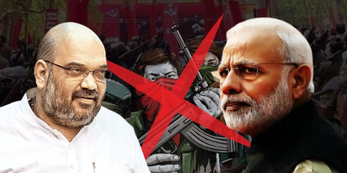 Naxalism PM Modi Amit Shah