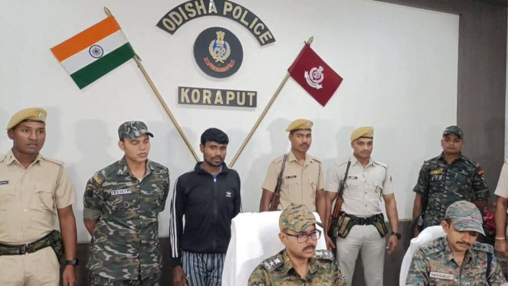 Naxalite Kunjam Hidma Arrested in Koraput