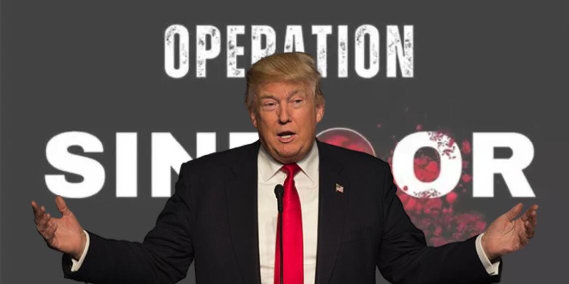 Operation Sindoor donald trump