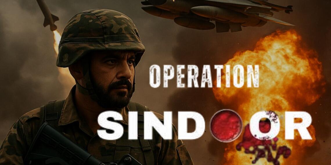 पहलगाम आतंकी हमला से युद्ध की दहलीज़ तक (AI द्वारा बनाया गया चित्र)