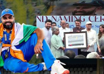 Rohit Sharma Stand Wankhede Stadium