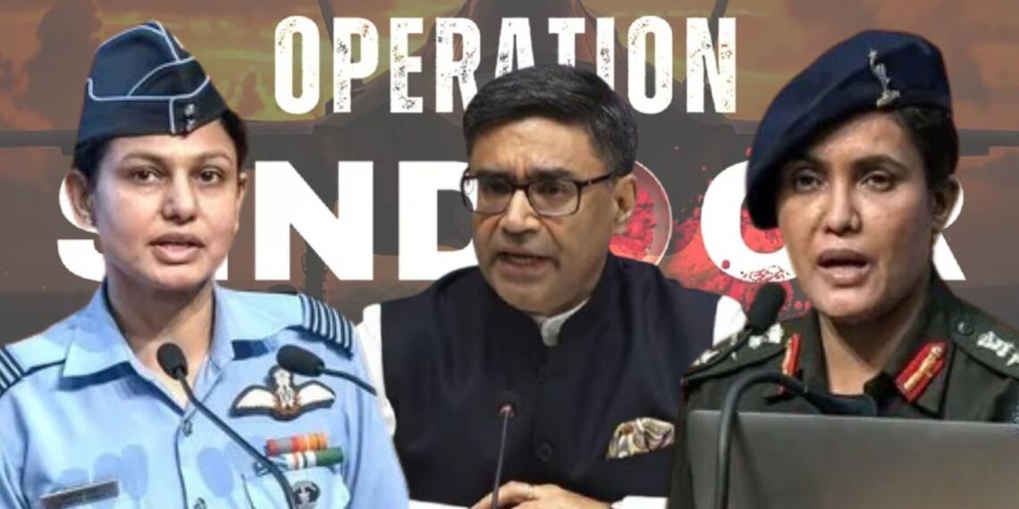 Operation Sindoor Vikram Misri Colonel Sophia Qureshi and Wing Commander