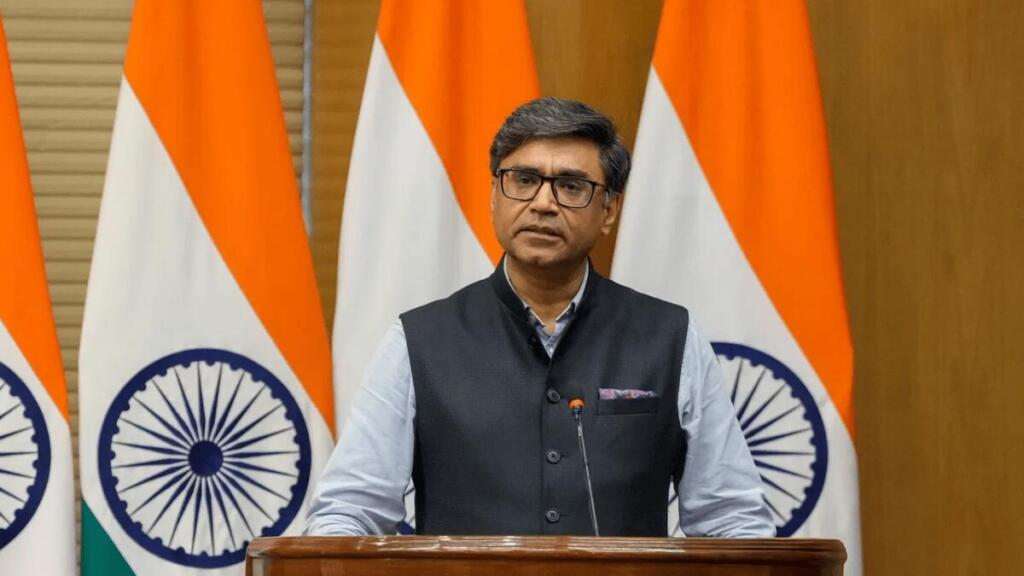 भारत के विदेश सचिव विक्रम मिसरी (चित्र: सोशल मीडिया)