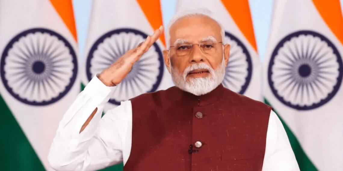 राष्ट्र के नाम संबोधन के दौरान पीएम मोदी